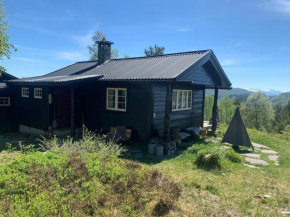 Cabin at Kvamskogen with a great view